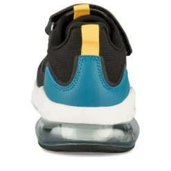 Baskets NOIR Garçon Motif Uni Lacets