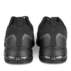 Baskets NOIR Garçon Motif Uni Lacets