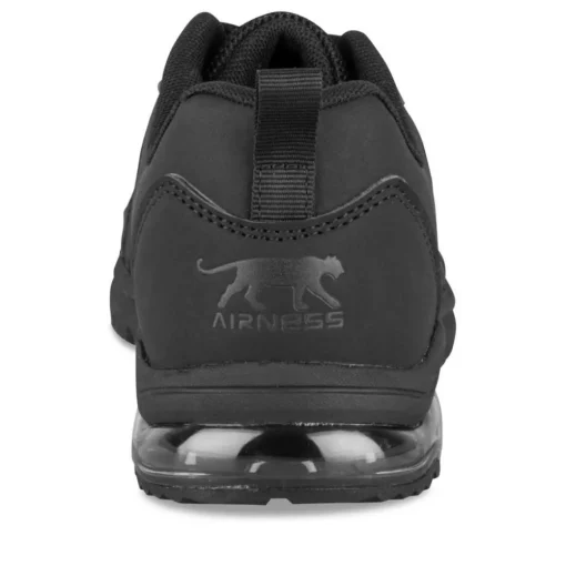 Baskets NOIR Garçon Motif Uni Lacets