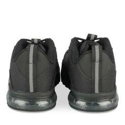Baskets NOIR Garçon Motif Uni Lacets