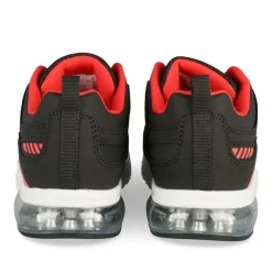 Baskets NOIR Garçon Motif Uni Lacets
