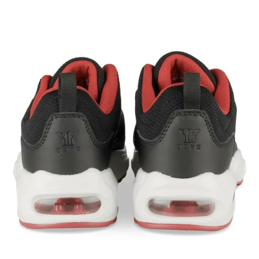 Baskets NOIR Garçon Motif Uni Lacets