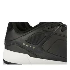 Baskets NOIR Garçon Motif Uni Lacets