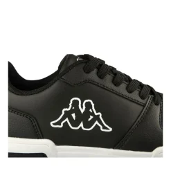 Baskets NOIR Garçon Motif Uni Lacets