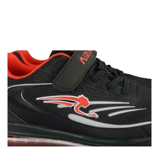 Baskets NOIR Garçon Motif Uni Scratch