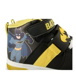 Baskets NOIR Garçon Motif Uni Scratch