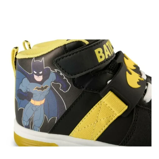 Baskets NOIR Garçon Motif Uni Scratch