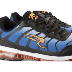 Baskets NOIR Garçon Motif Uni Lacets