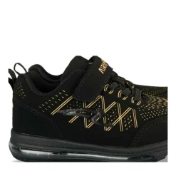 Baskets NOIR Garçon Motif Uni Scratch