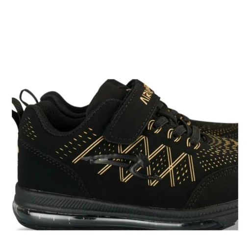 Baskets NOIR Garçon Motif Uni Scratch