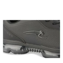 Baskets NOIR Garçon Motif Uni Lacets