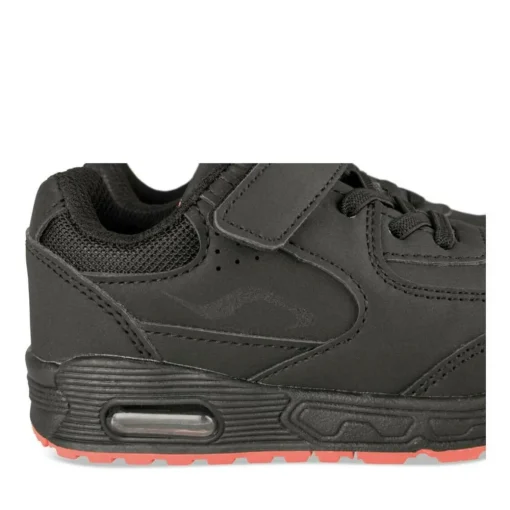Baskets NOIR Garçon Motif Uni Scratch
