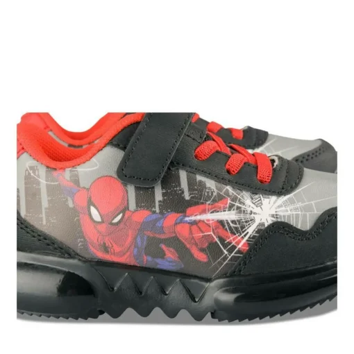 Baskets NOIR Garçon Motif Multicolore Scratch