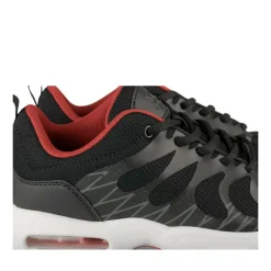Baskets NOIR Garçon Motif Uni Lacets