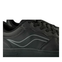 Baskets NOIR Garçon Motif Uni Lacets