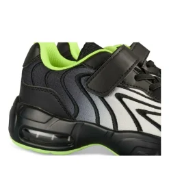 Baskets NOIR Garçon Motif Uni Scratch