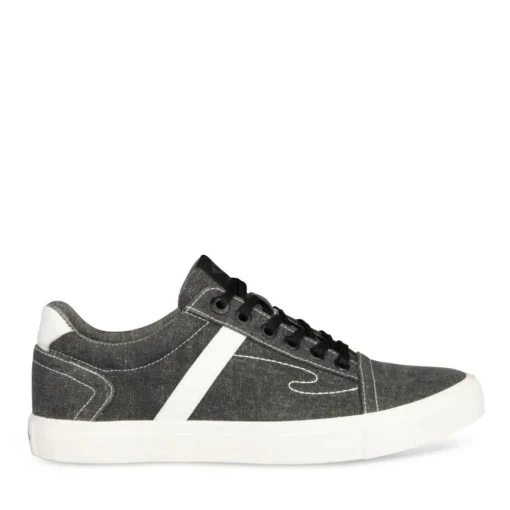 Baskets NOIR Homme Lacets