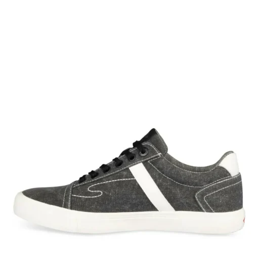 Baskets NOIR Homme Lacets