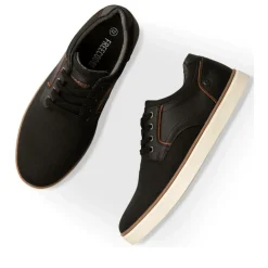 Baskets NOIR Homme Lacets
