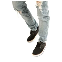 Baskets NOIR Homme Lacets