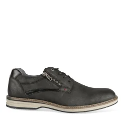 Baskets NOIR Homme Motif Uni Lacets