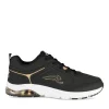 Baskets NOIR Homme Motif Uni Lacets
