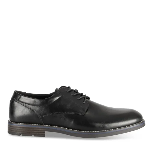Baskets NOIR Homme Motif Uni Lacets