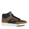 Baskets NOIR Homme Motif Uni Lacets