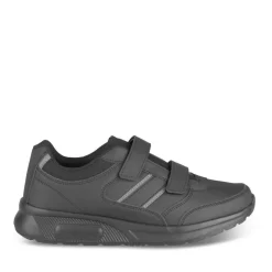 Baskets NOIR Homme Motif Uni Lacets