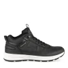 Baskets NOIR Homme Motif Uni Lacets
