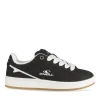 Baskets NOIR Homme Motif Uni Lacets