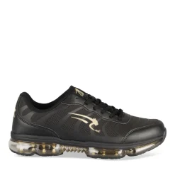 Baskets NOIR Homme Motif Uni Lacets