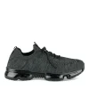 Baskets NOIR Homme Motif Uni Lacets