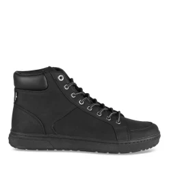 Baskets NOIR Homme Motif Uni A Enfiler