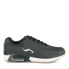 Baskets NOIR Homme Motif Multicolore Lacets