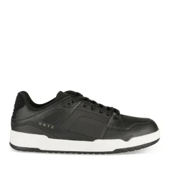 Baskets NOIR Homme Motif Uni Lacets