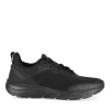 Baskets NOIR Homme Motif Uni Lacets