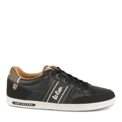 Baskets NOIR Homme Motif Uni A Enfiler