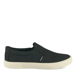 Baskets NOIR Homme Motif Uni A Enfiler