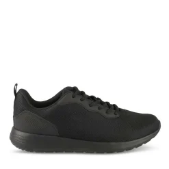 Baskets NOIR Homme Motif Uni Lacets