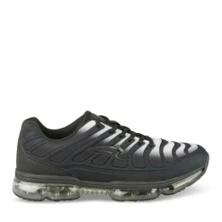 Baskets NOIR Homme Motif Uni Lacets