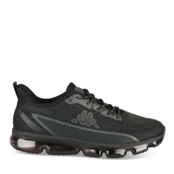 Baskets NOIR Homme Motif Uni Lacets