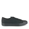 Baskets NOIR Homme Motif Uni Lacets