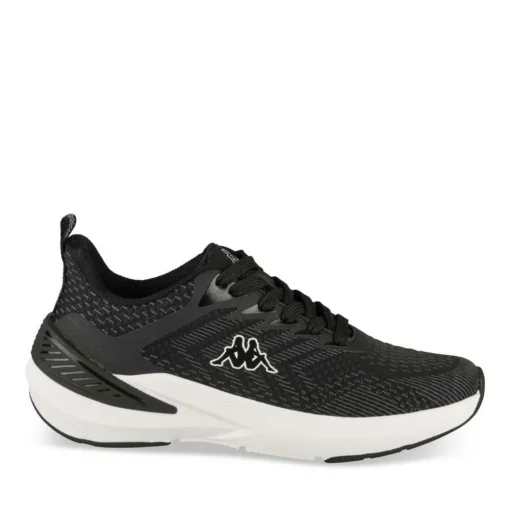 Baskets NOIR Homme Motif Uni Lacets