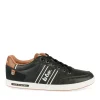 Baskets NOIR Homme Motif Uni Lacets