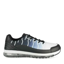 Baskets NOIR Homme Motif Uni Lacets