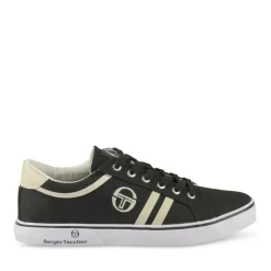 Baskets NOIR Homme Motif Uni Lacets