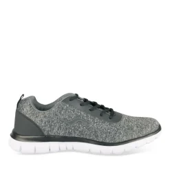 Baskets NOIR Homme Motif Uni Lacets