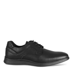 Baskets NOIR Homme Motif Uni Lacets