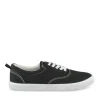 Baskets NOIR Homme Motif Uni Lacets